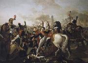 Pierre Gautherot Napoleon Ier, blesse au pied devant Ratisbonne, est soigne par le chirurgien Yvan, 23 avril 1809 Spain oil painting artist
